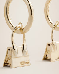 Boucles d'oreilles créoles Chiquito - Light Gold