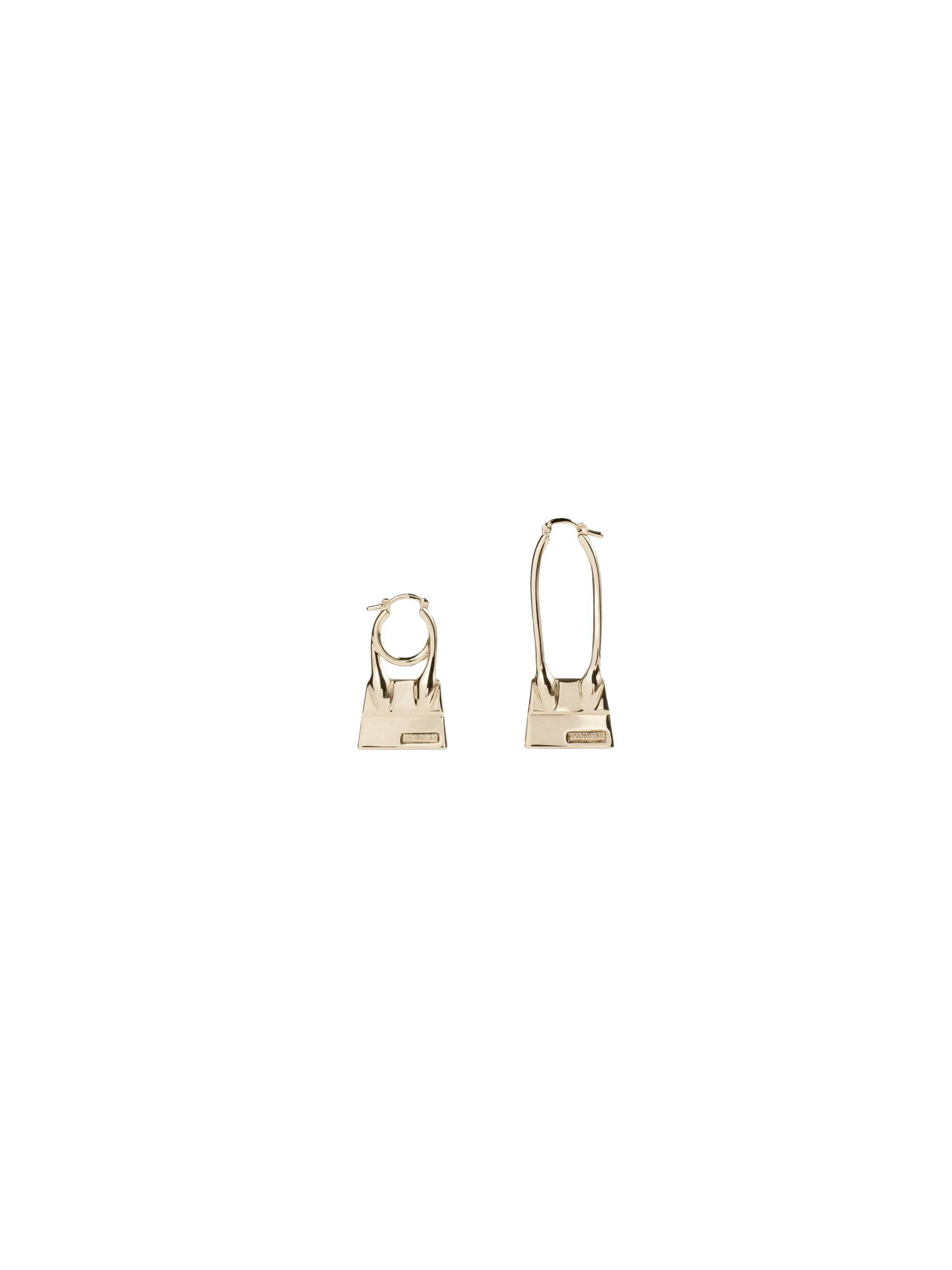 Boucles d'oreilles créoles Chiquito Nœud - Light Gold