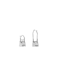 Boucles d'oreilles créoles Chiquito Nœud - Silver