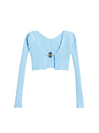 Haut en maille Pralu - Blue