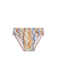 Bas de maillot de bain - Print Multicolors Waves