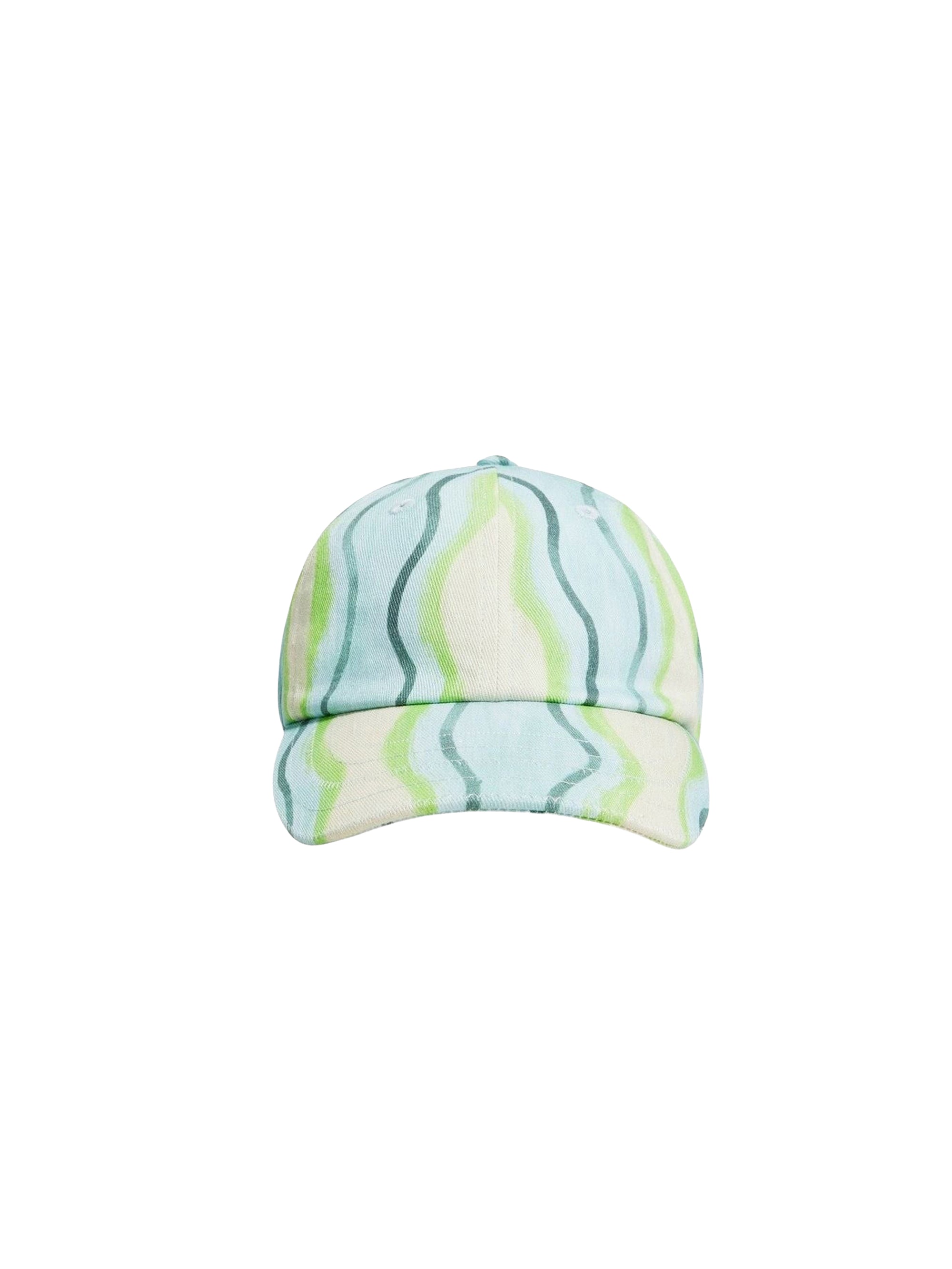 Casquette à logo brodé - Grey Waves Strippes