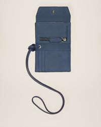 Porte Jacquemus en cuir - Dark Navy
