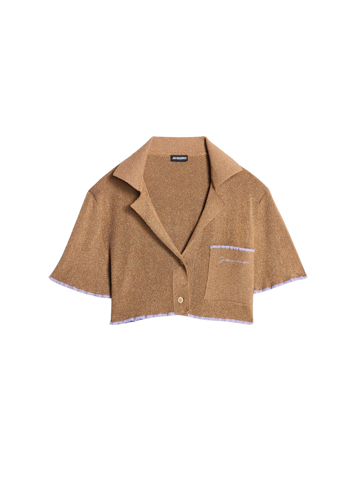55€ / 0 sold //29 QTY / ST0%   Chemise courte Brilho - Brown