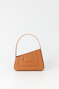 TABACCO Albert Jewel S quilted Mini-sac asymétrique en cuir matelassé