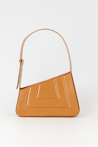 TABACCO Albert Jewel M quilted Sac matelassé en cuir asymétrique