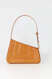 TABACCO Albert Jewel M quilted Sac matelassé en cuir asymétrique