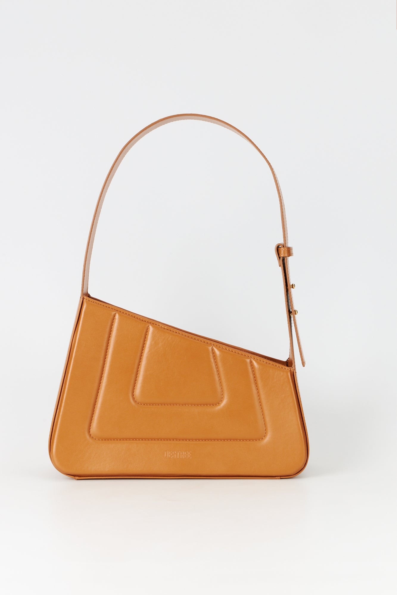 TABACCO Albert Jewel M quilted Sac matelassé en cuir asymétrique