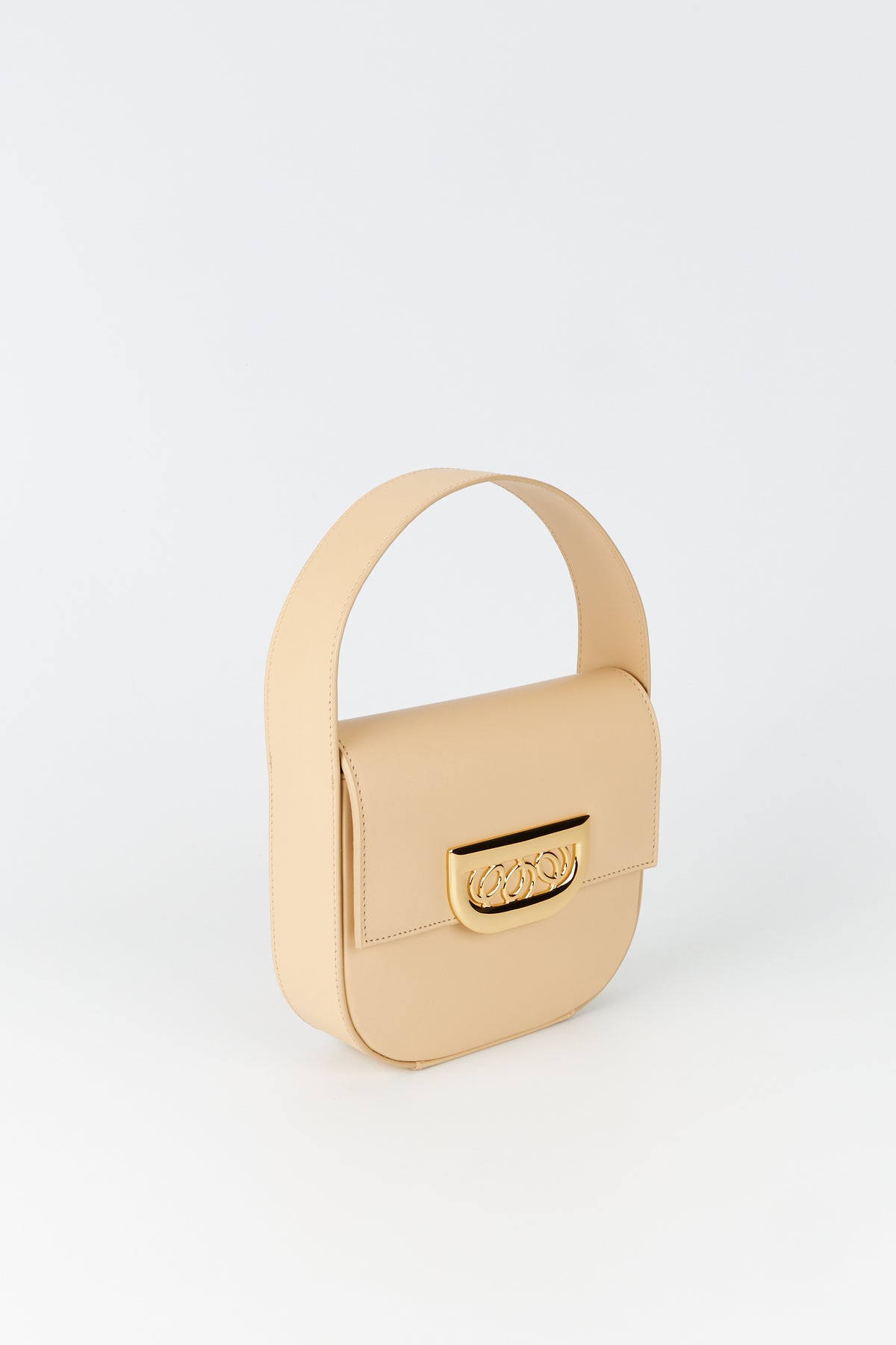 Sac Martin S avec une boucle en cuir - Beige
