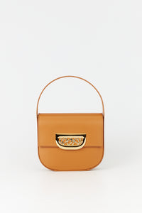 Sac Martin S avec une boucle en cuir - Tabacco