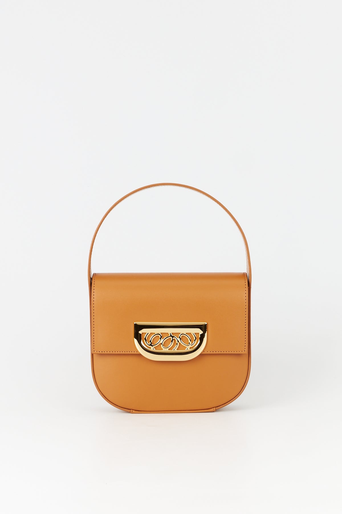 Sac Martin S avec une boucle en cuir - Tabacco