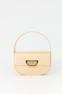 Sac Martin M avec une boucle en cuir - Beige