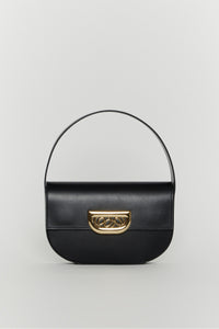 Sac Martin M avec une boucle en cuir - Black