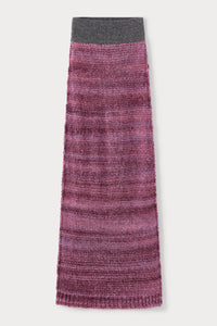 PURPLE LYNETTE jupe midi en tricot