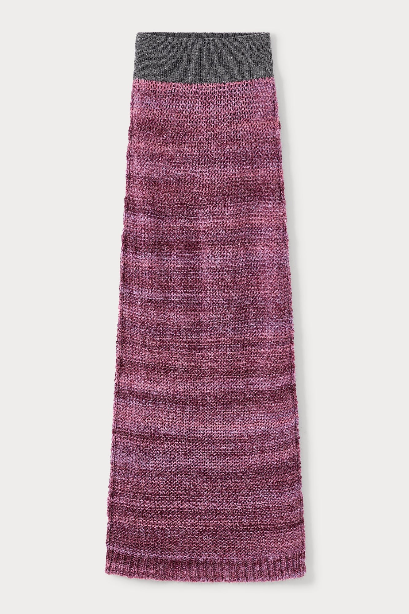 PURPLE LYNETTE jupe midi en tricot
