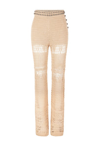 Shiny Beige Pantalon - Shiny Beige
