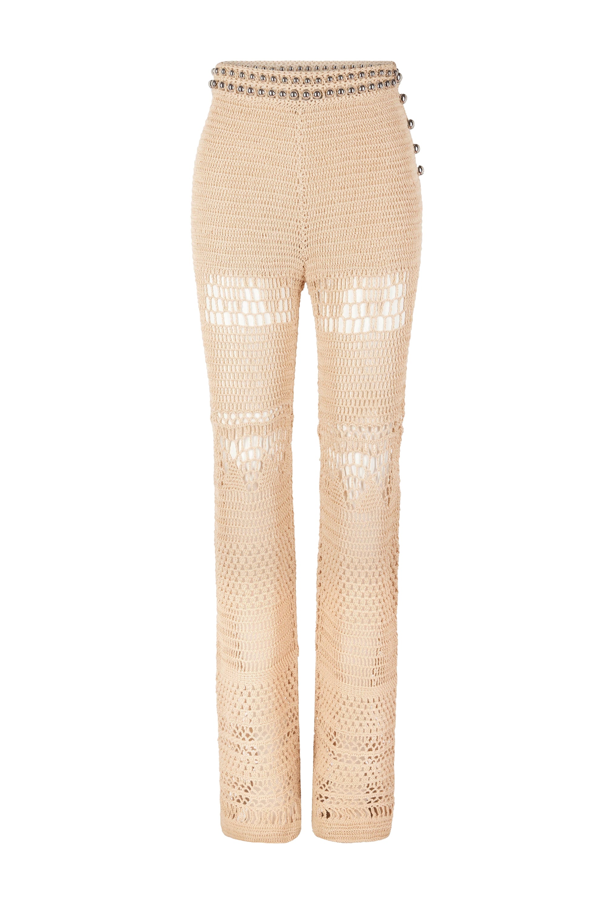 Shiny Beige Pantalon - Shiny Beige