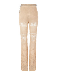 Shiny Beige Pantalon - Shiny Beige
