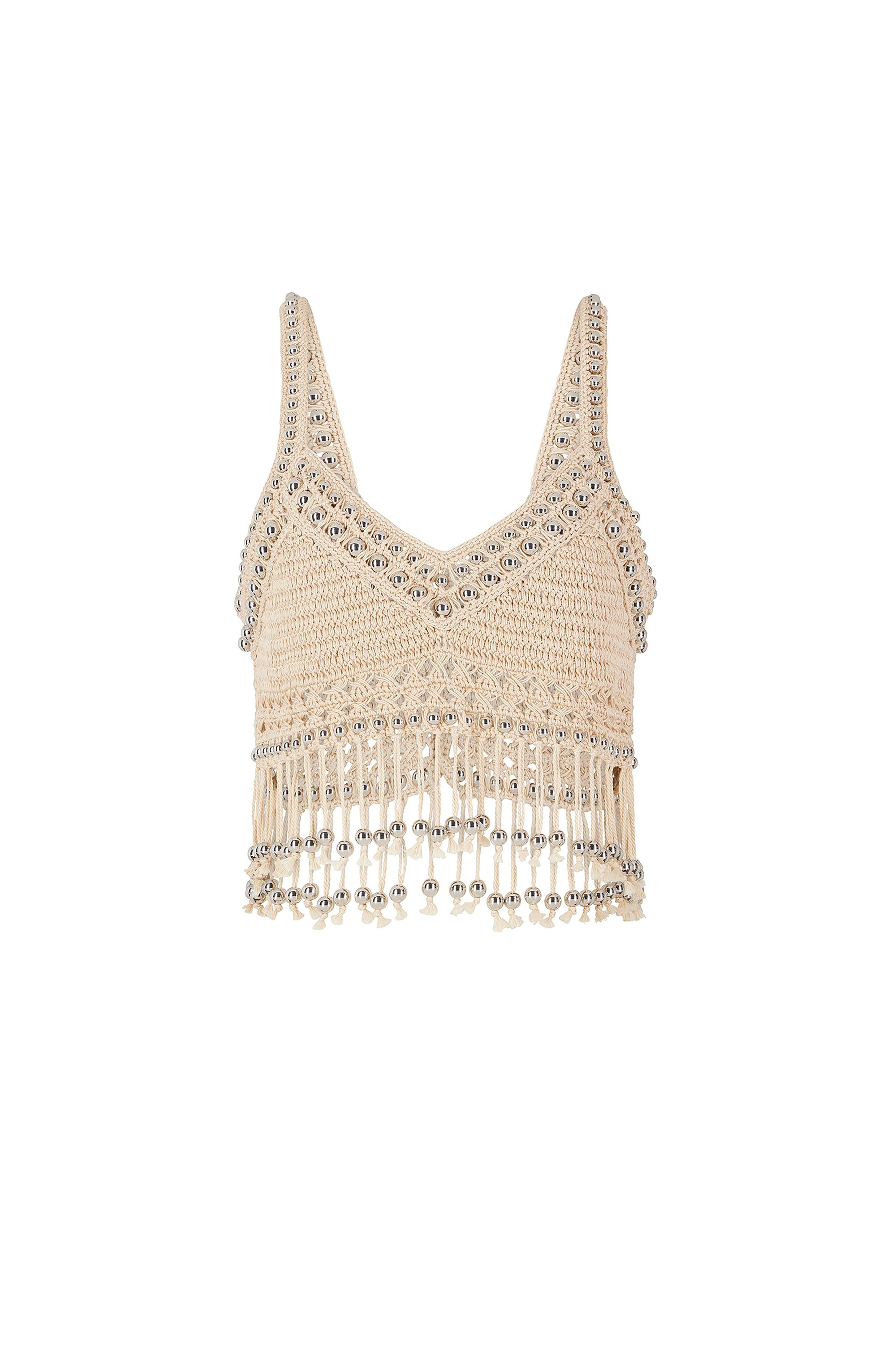 Shiny Beige Pull - Shiny Beige