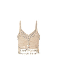 Shiny Beige Pull - Shiny Beige