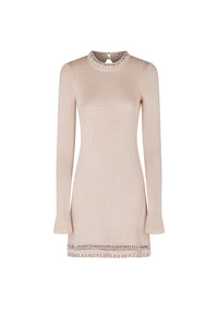 Shiny Beige Robe - Shiny Beige