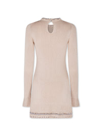Shiny Beige Robe - Shiny Beige