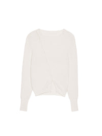Haut en maille Pau - White