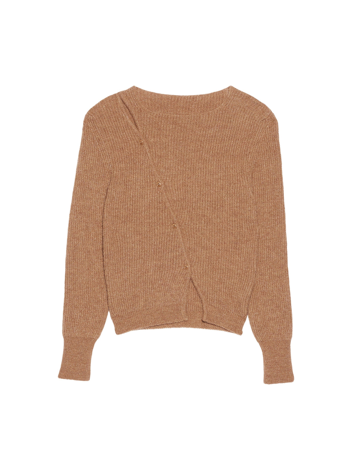 90€ / 1 sold //4 QTY / ST25%   Cardigan Pau en laine mélangée - Dark Beige