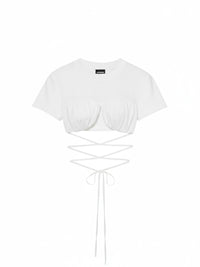 WHITE LE TSHIRT BACI