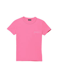 DARK PINK LE TSHIRT BRODE
