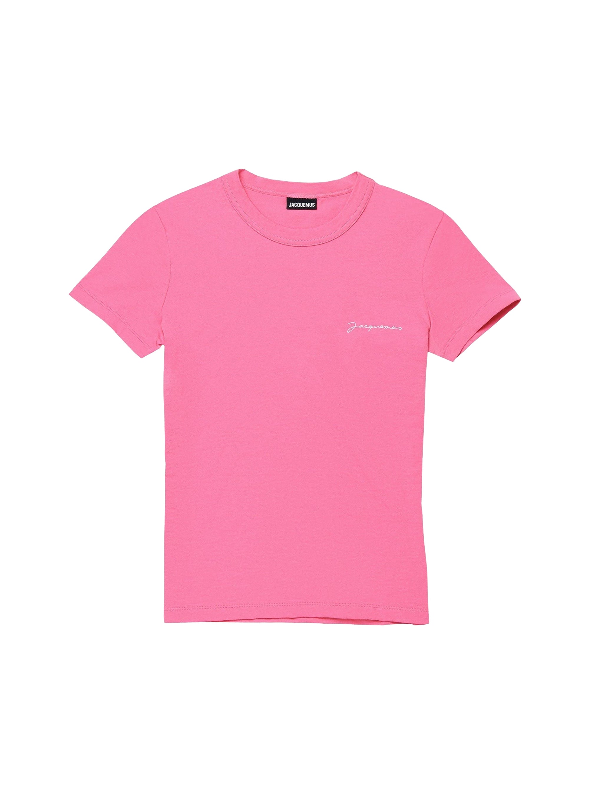 DARK PINK LE TSHIRT BRODE