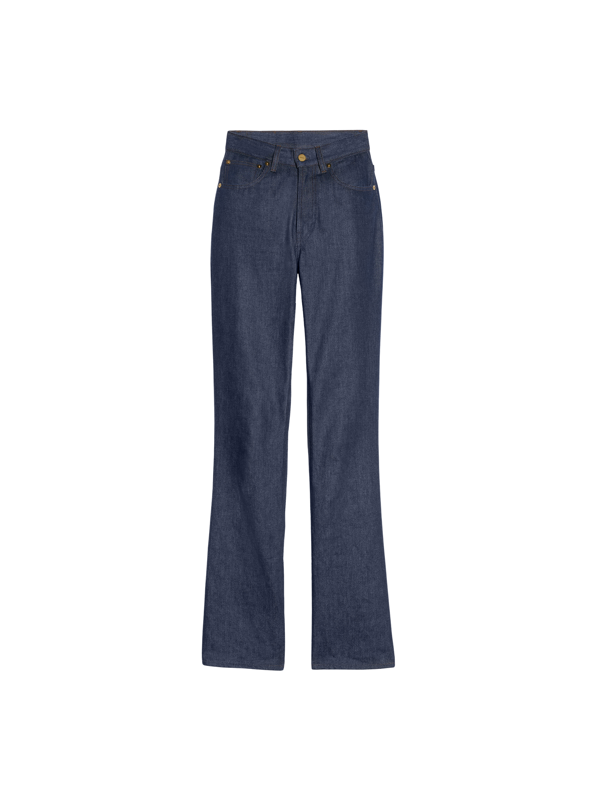 Pantalon De-Nimes en denim - Navy & Brown