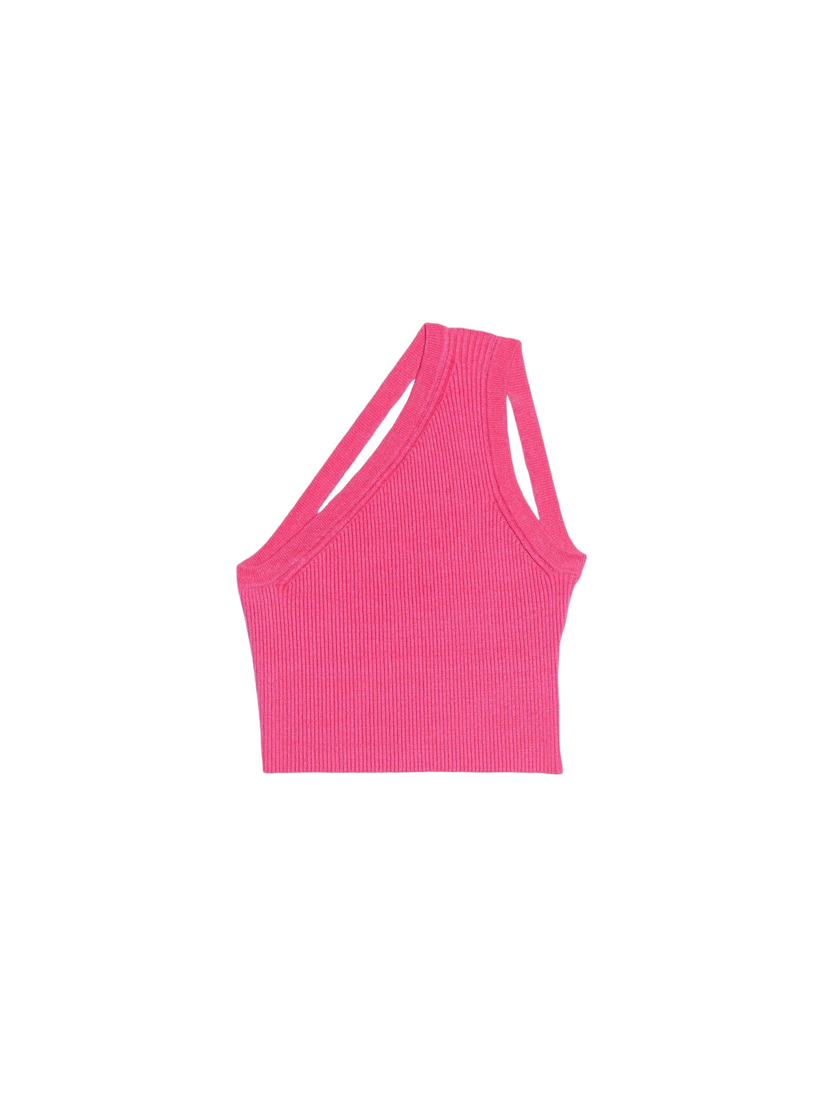55€ / 0 sold //51 QTY / ST0%   Débardeur asymétrique Ascu en lin - Pink
