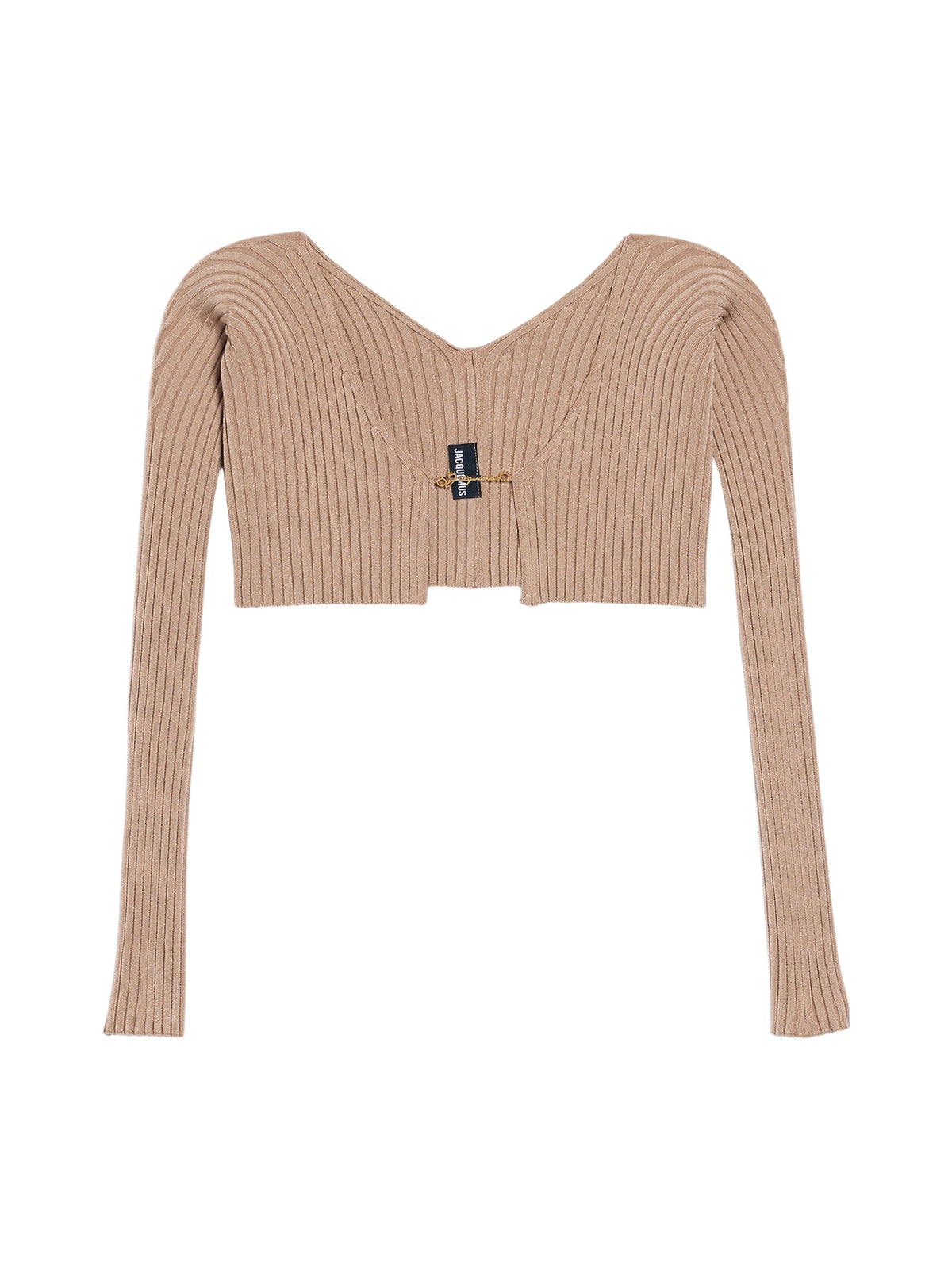 55€ / 4 sold //20 QTY / ST20%   Cardigan Pralu en maille - Light Brown