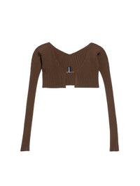 Haut en maille Pralu - Dark Brown