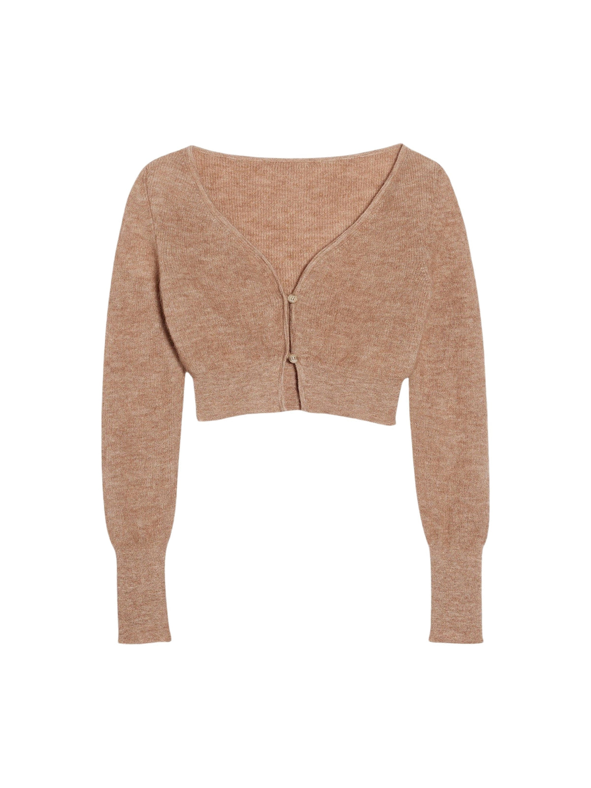 90€ / 3 sold //39 QTY / ST8%   Cardigan Alzou en laine - Light Brown