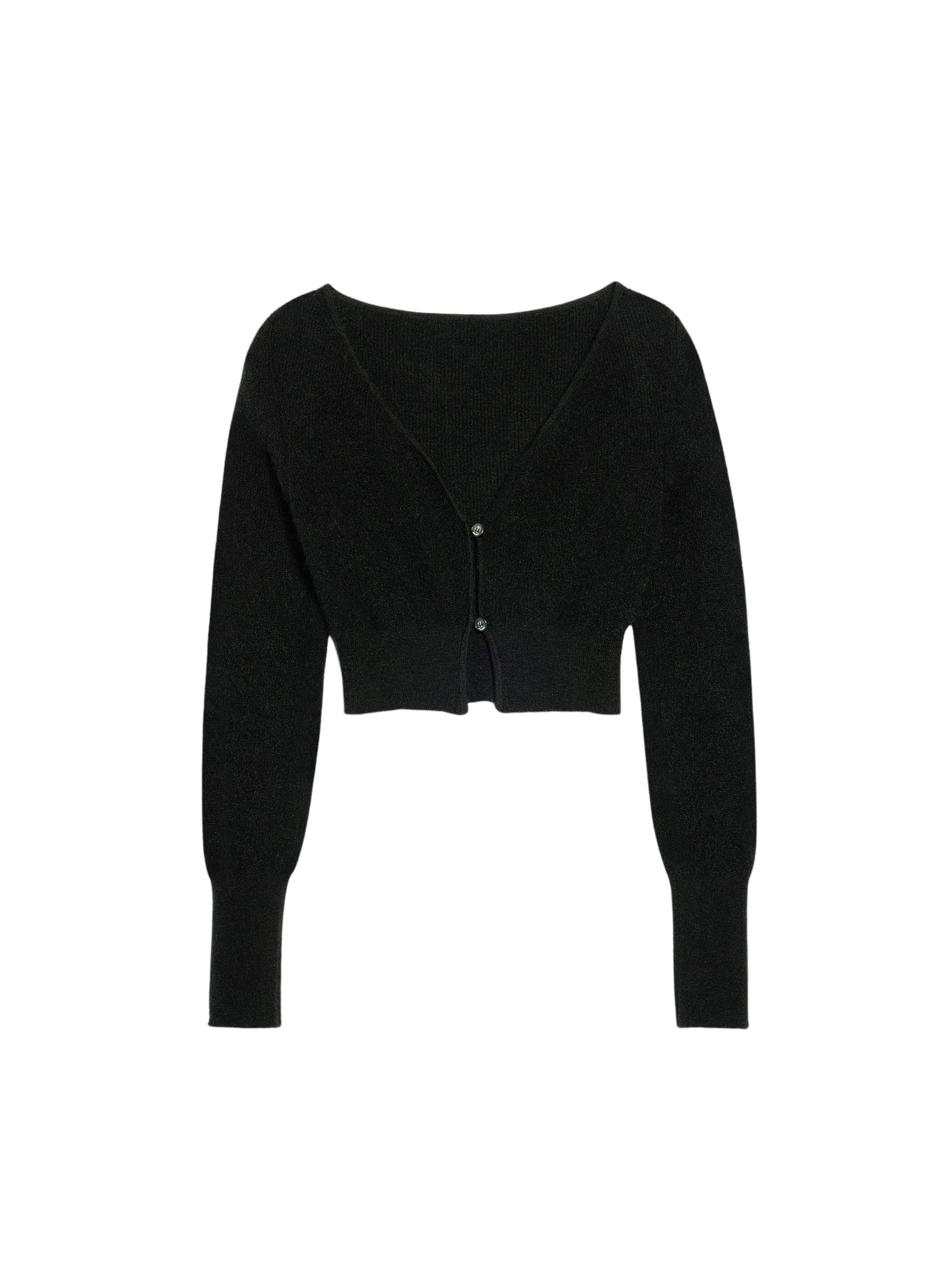 BLACK LE CARDIGAN ALZOU