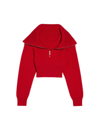 Pull Risoul en laine - Red