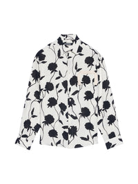 Chemise Simon en lin - Black Roses