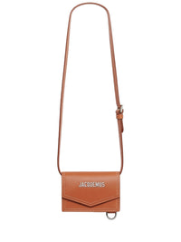 Porte-cartes Azur en cuir - Light Brown