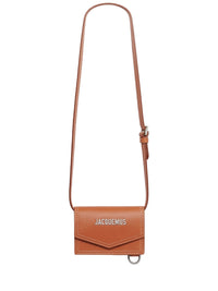 Porte-cartes Azur en cuir - Light Brown