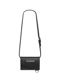 Porte-cartes Azur en cuir - Black