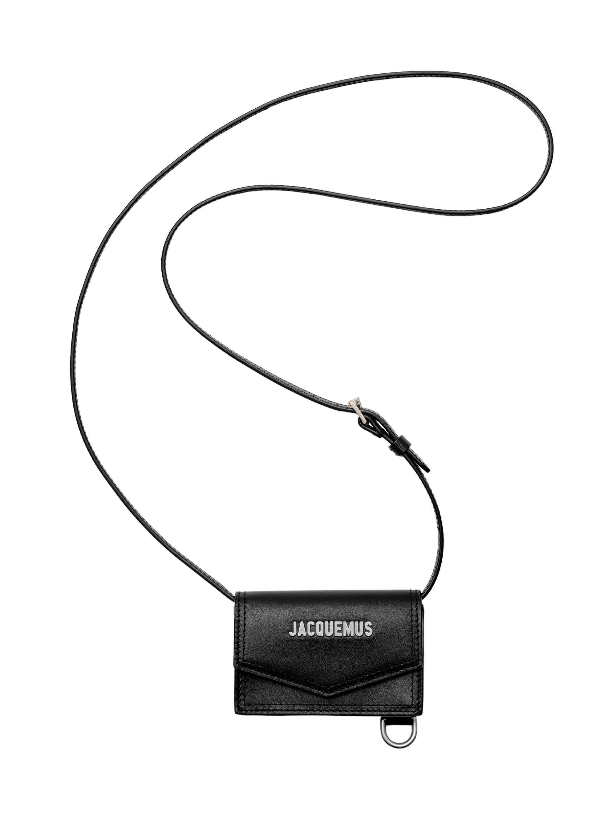 Porte-cartes Azur en cuir - Black