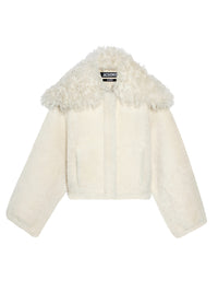 Veste Piloni en cuir - Off White