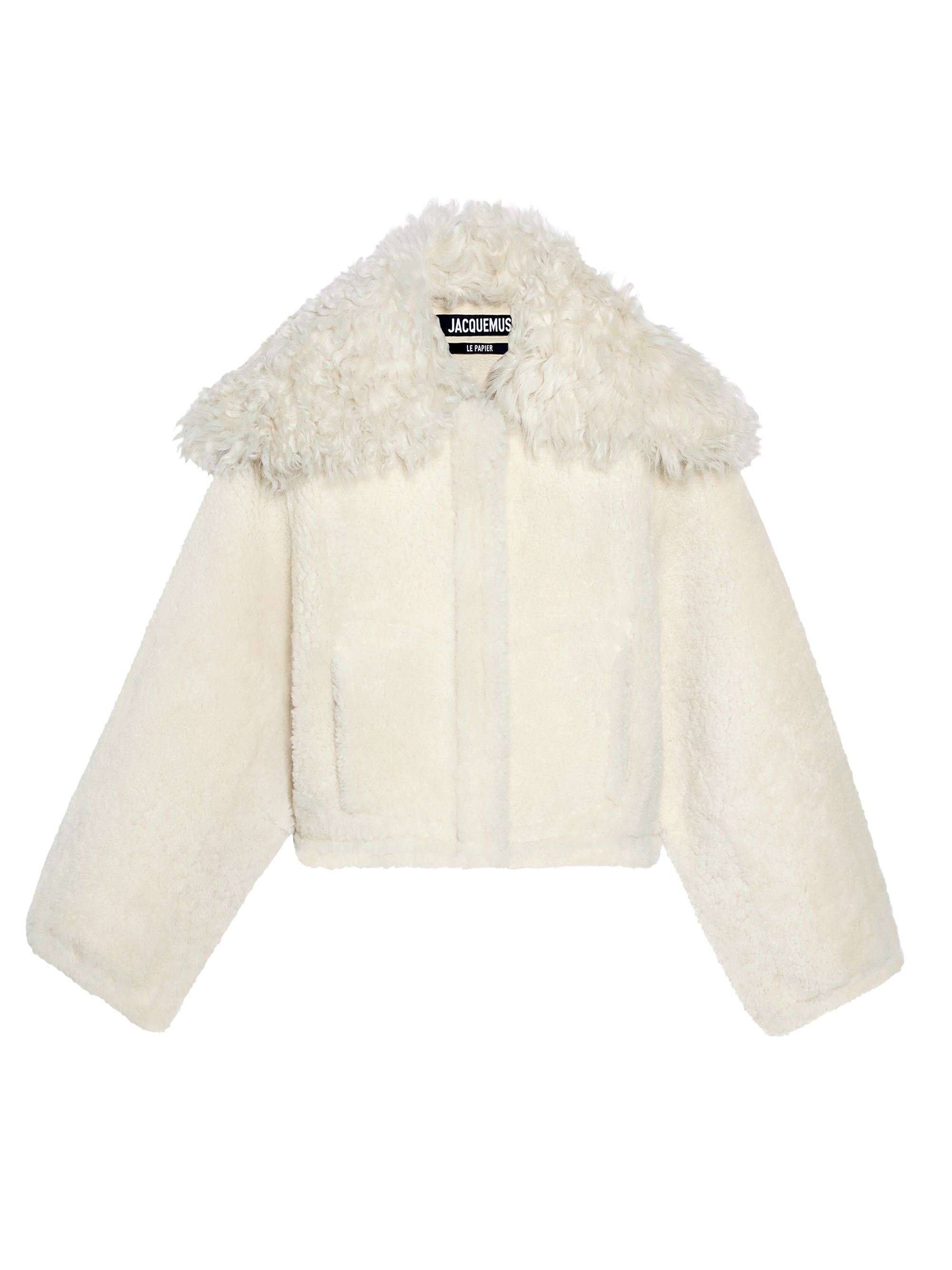 Veste Piloni en cuir - Off White