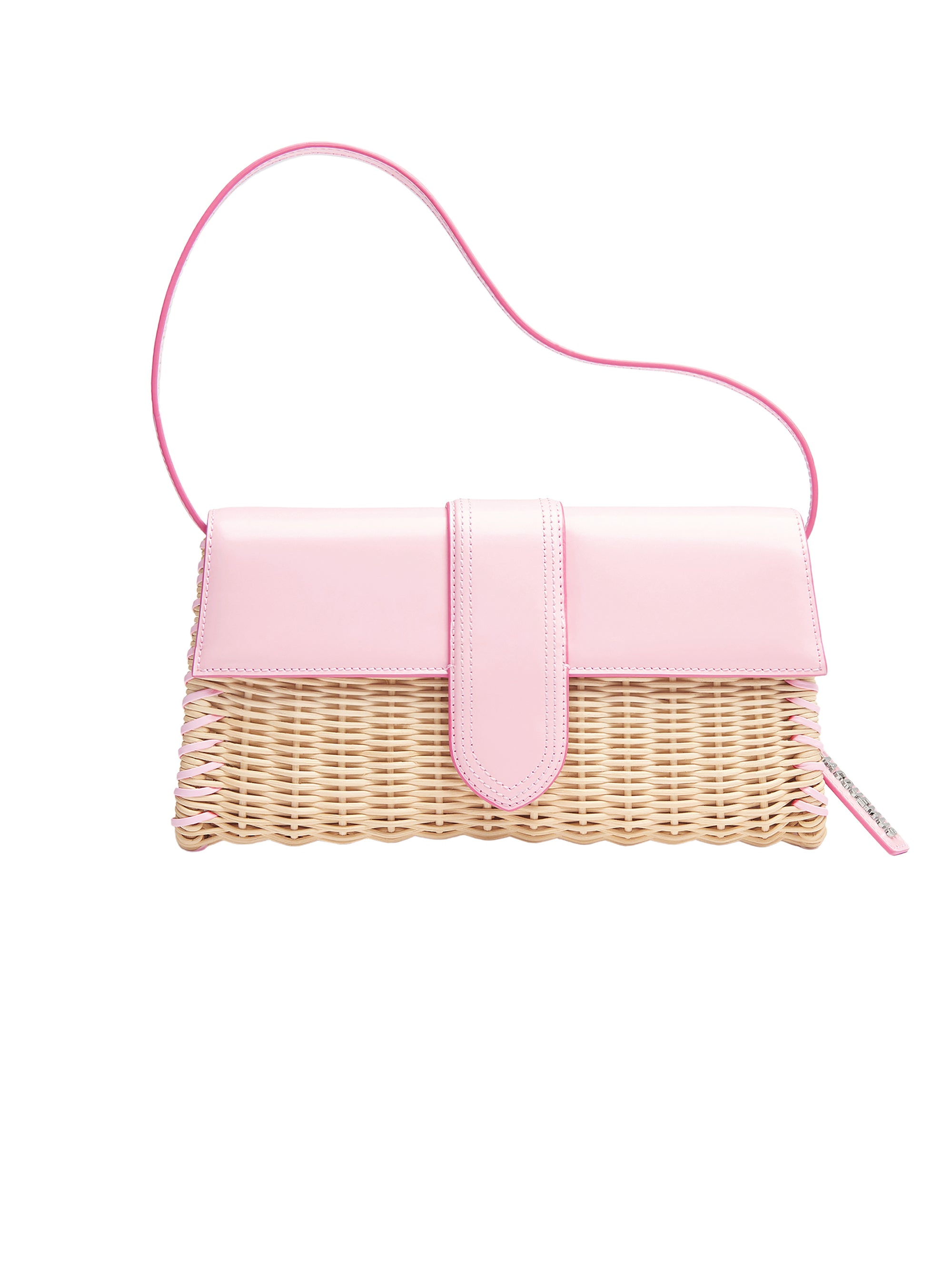 Sac long Bambino en osier - Pale Pink