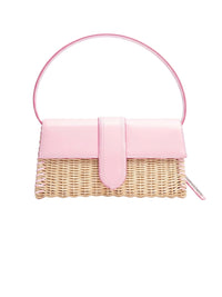 The Long Wicker Bambino - Pale Pink