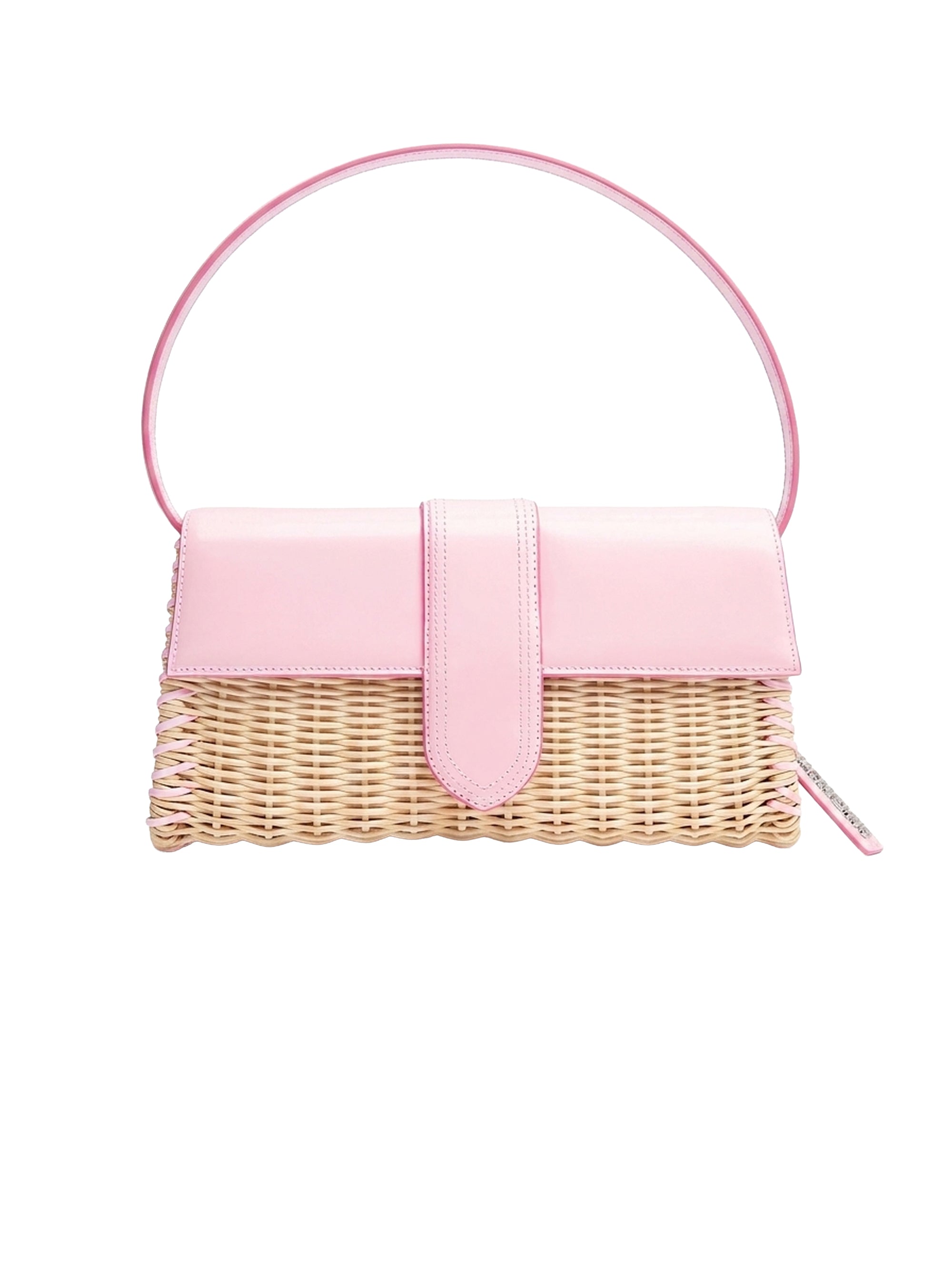 The Long Wicker Bambino - Pale Pink