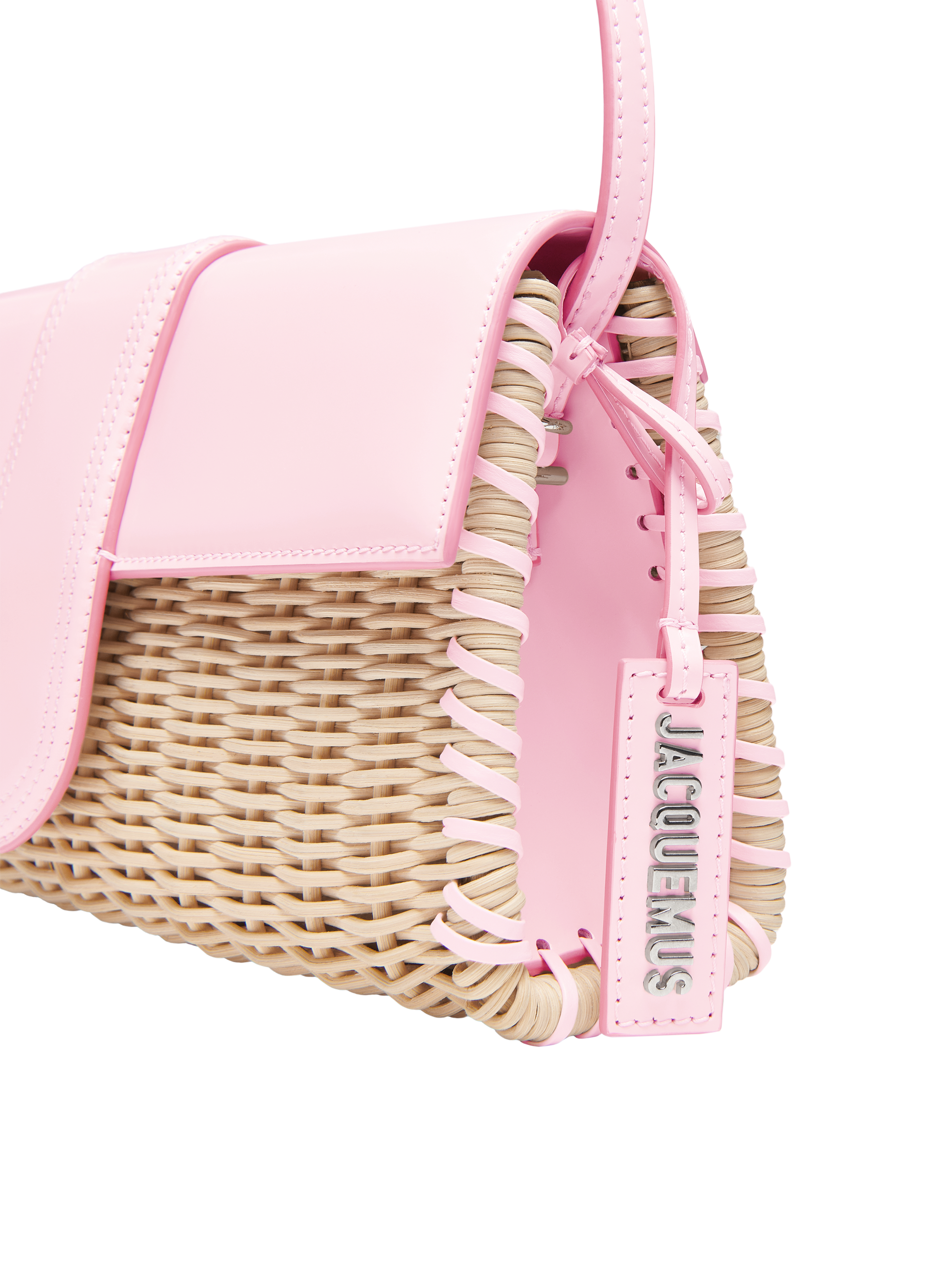 Sac long Bambino en osier - Pale Pink