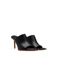 BLACK LES MULES ROND CARRE
